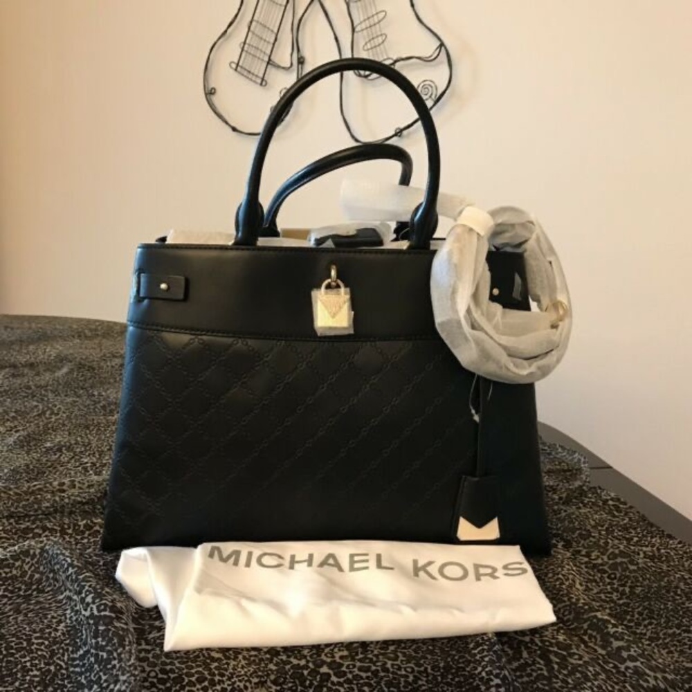 Michael Kors Gramercy Chain Black Large Bag